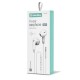Наушники ColorWay 3.5 mm Wired Earphone Sound Wave White (CW-WD04WT)