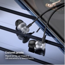 Наушники ColorWay 3.5 mm Wired Earphone UrbanBeat Black (CW-WD03BK) - Фото