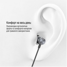 Наушники ColorWay 3.5 mm Wired Earphone UrbanBeat Black (CW-WD03BK) - Фото