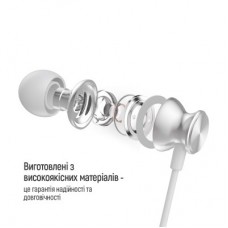 Наушники ColorWay 3.5 mm Wired Earphone UrbanBeat White (CW-WD03WT) - Фото