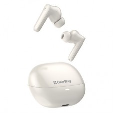 Наушники ColorWay Slim TWS-1 Earbuds Long Life Beige (CW-TWS1BE) - Фото