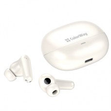 Наушники ColorWay Slim TWS-1 Earbuds Long Life Beige (CW-TWS1BE) - Фото