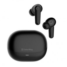 Наушники ColorWay Slim TWS-1 Earbuds Long Life Black (CW-TWS1BK1) - Фото