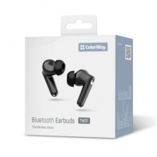 Наушники ColorWay Slim TWS-1 Earbuds Long Life Black (CW-TWS1BK1) - Фото