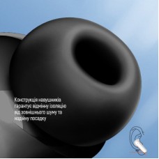 Наушники ColorWay Slim TWS-1 Earbuds Long Life Black (CW-TWS1BK1) - Фото