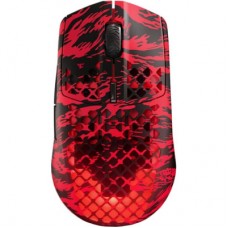 Мышка SteelSeries Aerox 3 Bluetooth RGB Faze Clan Edition Red (62609) - Фото
