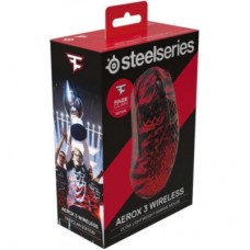 Мышка SteelSeries Aerox 3 Bluetooth RGB Faze Clan Edition Red (62609) - Фото