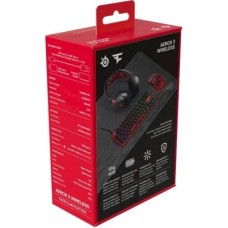 Мышка SteelSeries Aerox 3 Bluetooth RGB Faze Clan Edition Red (62609) - Фото