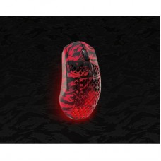 Мышка SteelSeries Aerox 3 Bluetooth RGB Faze Clan Edition Red (62609) - Фото
