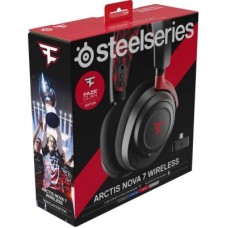Наушники SteelSeries Arctis Nova 7 Wireless Faze Clan Black (61556) - Фото