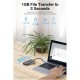 Концентратор Vention USB 3.1 Type-C to HDM/USB 3.0х3//PD 100W 5-in-1 (THFHB)