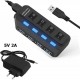 Концентратор Lapara LA-USB305 Концентратор Lapara LA-USB305