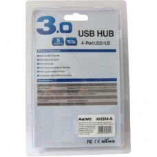 Концентратор Maiwo USB Type-A to 4х USB3.0 30cm (KH304-A) - Фото