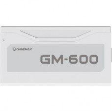 Блок живлення Gamemax 600 W GM-600 Modular white (GM-600 Modular white) - Фото