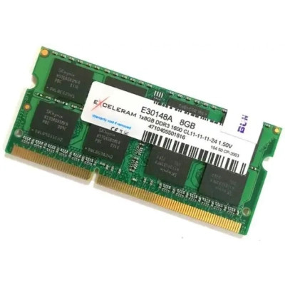 Модуль пам'яті для ноутбука SoDIMM DDR3 8 GB 1600 MHz eXceleram (E30148A)