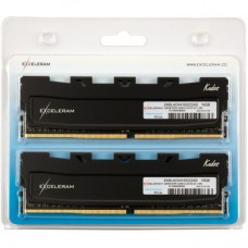 Модуль пам'яті для комп'ютера DDR4 16 GB (2x8GB) 3200 MHz Black Kudos eXceleram (EKBLACK4163222AD) - Фото