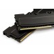 Модуль пам'яті для комп'ютера DDR4 16 GB (2x8GB) 3200 MHz Black Kudos eXceleram (EKBLACK4163222AD)