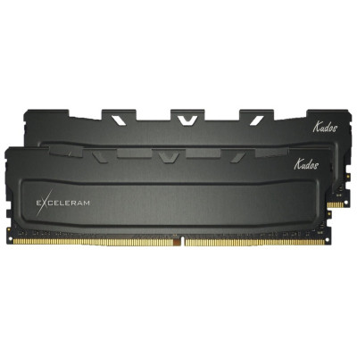 Модуль пам'яті для комп'ютера DDR4 32 GB (2x16GB) 3200 MHz Black Kudos eXceleram (EKBLACK4323222XD)
