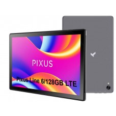 Планшет Pixus Line 6/128GB, 10.1" LTE metal - Фото