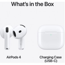 Наушники Apple AirPods 4 (MXP63ZE/A) - Фото
