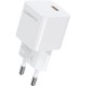 Зарядний пристрій Choetech GaN USB-C 20 W QC 3.0/PD/PPS (PD5010-EU-WH) Зарядний пристрій Choetech GaN USB-C 20 W QC 3.0/PD/PPS (PD5010-EU-WH)