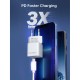 Зарядний пристрій Choetech GaN USB-C 20 W QC 3.0/PD/PPS (PD5010-EU-WH) Зарядний пристрій Choetech GaN USB-C 20 W QC 3.0/PD/PPS (PD5010-EU-WH)