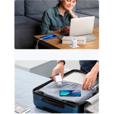 Зарядний пристрій Ugreen 3xUSB 65 W (2xType-C+USB QC3.0) Fast Charger White CD275 (90496) - Фото