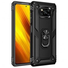Чохол для мобільного телефона BeCover Military Poco X3 Black (705643) - Фото