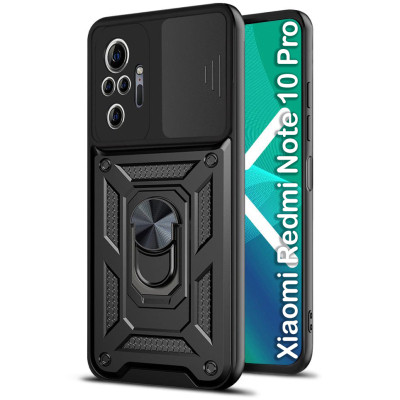 Чохол для мобільного телефона BeCover Military Xiaomi Redmi Note 10 Pro Black (706063)