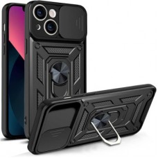 Чохол для мобільного телефона BeCover Military Apple iPhone 15 Plus Black (709954) - Фото