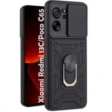 Чохол для мобільного телефона BeCover Military Xiaomi Redmi 13C / Poco C65 Black (710561) - Фото