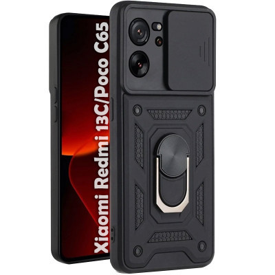 Чохол для мобільного телефона BeCover Military Xiaomi Redmi 13C / Poco C65 Black (710561)