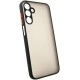 Чохол для мобільного телефона Dengos Matte Samsung Galaxy A15 (black) (DG-TPU-MATT-136)