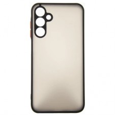 Чохол для мобільного телефона Dengos Kit for Samsung Galaxy A15 case + glass (Black) (DG-KM-69) - Фото
