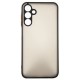 Чохол для мобільного телефона Dengos Kit for Samsung Galaxy A15 case + glass (Black) (DG-KM-69)