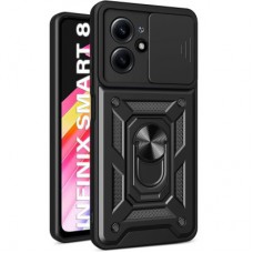 Чохол для мобільного телефона BeCover Military Infinix Smart 8 (X6525) Black (710671) - Фото