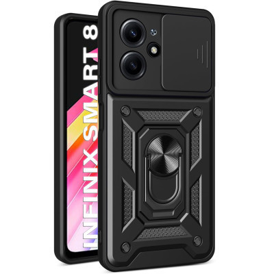 Чохол для мобільного телефона BeCover Military Infinix Smart 8 (X6525) Black (710671)