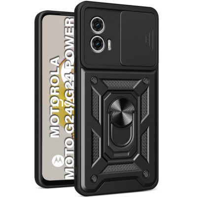 Чохол для мобільного телефона BeCover Military Motorola Moto G24/G24 Power Black (710722)