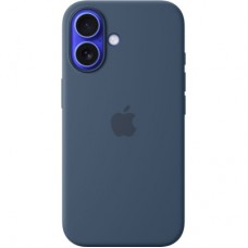 Чохол для мобільного телефона Apple iPhone16 Silicone Case with MagSafe — Denim (MYY23ZM/A) - Фото