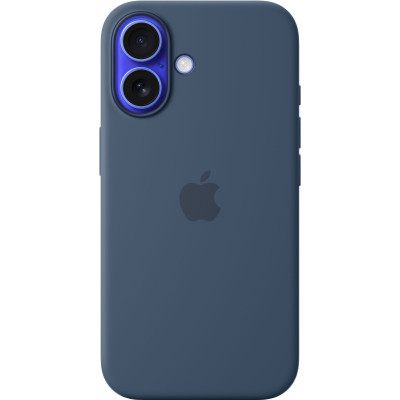 Чохол для мобільного телефона Apple iPhone16 Silicone Case with MagSafe — Denim (MYY23ZM/A)