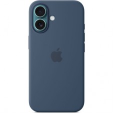 Чохол для мобільного телефона Apple iPhone16 Silicone Case with MagSafe — Denim (MYY23ZM/A) - Фото