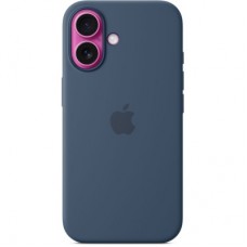 Чохол для мобільного телефона Apple iPhone16 Silicone Case with MagSafe — Denim (MYY23ZM/A) - Фото