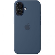 Чохол для мобільного телефона Apple iPhone16 Silicone Case with MagSafe — Denim (MYY23ZM/A) - Фото