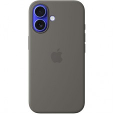 Чохол для мобільного телефона Apple iPhone16 Silicone Case with MagSafe — Stone Gray (MYY33ZM/A) - Фото