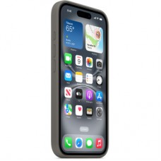 Чохол для мобільного телефона Apple iPhone16 Silicone Case with MagSafe — Stone Gray (MYY33ZM/A) - Фото