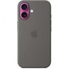 Чохол для мобільного телефона Apple iPhone16 Silicone Case with MagSafe — Stone Gray (MYY33ZM/A) - Фото