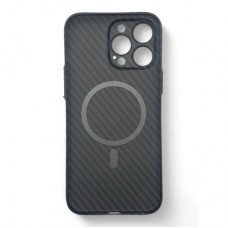 Чохол для мобільного телефона BeCover Carbonite Case (MagSafe) для Apple iPhone 16 Pro Black (712068) - Фото