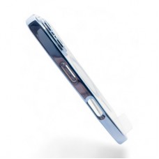 Чохол для мобільного телефона BeCover TPU Chrome Case (MagSafe) для Apple iPhone 16 Sierra Blue (712072) - Фото