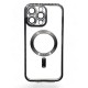 Чохол для мобільного телефона BeCover TPU Chrome Case (MagSafe) для Apple iPhone 16 Pro Max Black (712085)