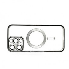 Чохол для мобільного телефона BeCover TPU Chrome Case (MagSafe) для Apple iPhone 16 Pro Silver (712083) Чохол для мобільного телефона BeCover TPU Chrome Case (MagSafe) для Apple iPhone 16 Pro Silver (712083) - Фото